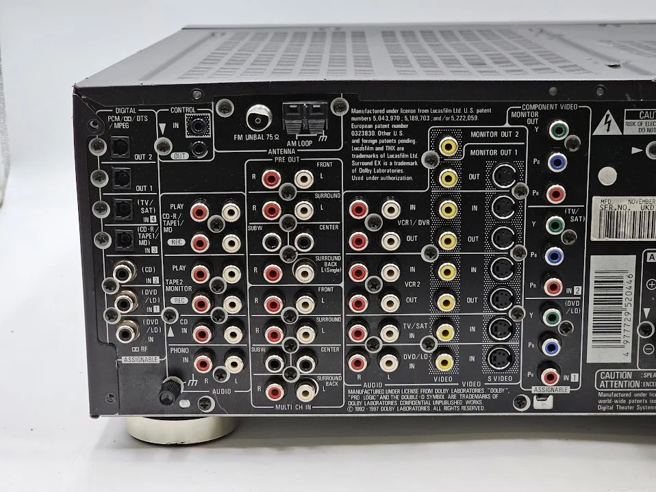 Pioneer VSX-859RDS Receiver - Für Teile, Kosmetische Abnutzung - Bild 4 von 4