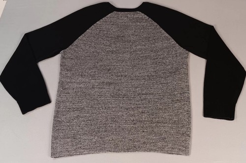 GAP Mens Sz. Large Grey & Black Sweater Long Sleeve - Picture 13 of 18