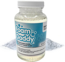 Snow Machine Liquid Concentrate – Produces 1 Gallon of Fluffy Realistic Snow – W