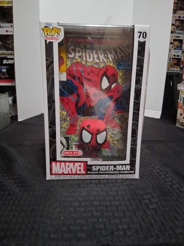 Funko Pop! Comic Book Cover with Case: Marvel - Spider-Man - Target ( ) #70
