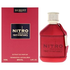 Nitro - Red Intensely by Dumont for Men - 3.4 oz Extrait de Parfum Spray