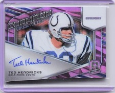 2025 Panini National Treasures Ted Hendricks Champion Signatures Super Bowl /15