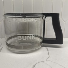 Bunn Coffee Maker 10 Cup Black Replacement Glass Carafe Decanter Drip Coffee Pot