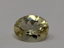 Natural Yellow Apatite 2.4 CT Oval Faceted Loose Gemstone 10x7.7mm