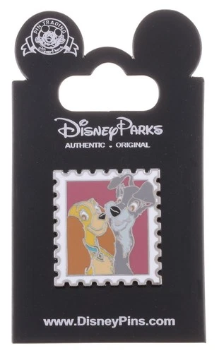 2016 Disney Magical Mystery Series 10 Lady & The Tramp Pin With Packing Rare