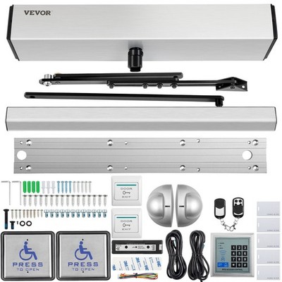 Fast 3-7s 220lb Automatic Door Opener 100-240V Input with Wireless Setup