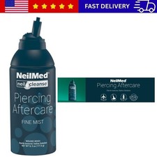 Neilmed Neilcleanse Piercing Aftercare, Fine Mist, 6.3 Fluid Ounce