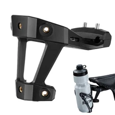 Cycling Water Bottle Holder Cage Bicycle Seat Post Saddle Rack Converter