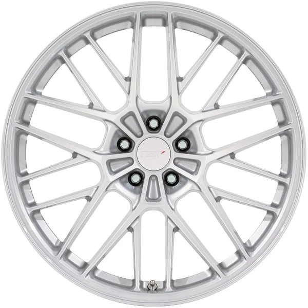 TSW TW001 Daytona 22x10.5 5x115 +15mm Silver Wheel Rim 22" Inch - Imagem 3 de 4