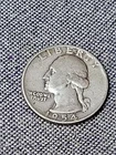 1954 Denver Mint Silver Washington Quarter.   #040