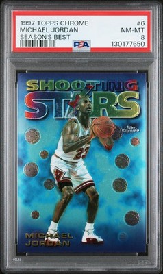 1997-98 Topps Chrome - Season's Best Shooting Stars Michael Jordan