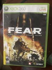 F.E.A.R.: First Encounter Assault Recon (Microsoft Xbox 360, 2006) With Manual