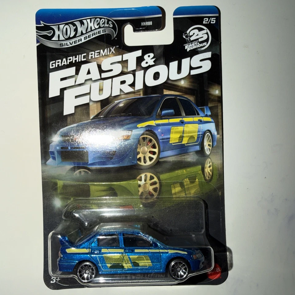 Hot Wheels Fast & Furious Silver Series Remix Gráfico Juego de 5 Mix L 2025 🔥 Foto 3 de 4
