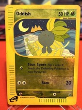 Oddish 97 Common Aquapolis Pokemon Reverse Holo Moderately Played on eBay