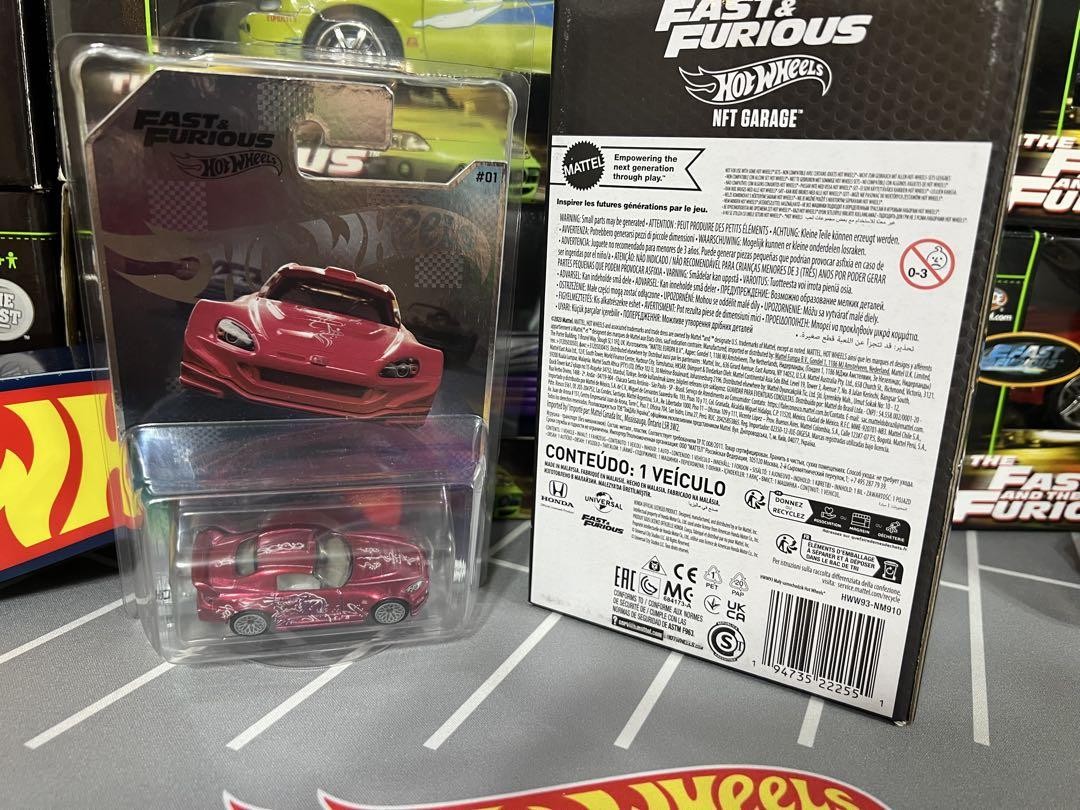 Hot Wheels NFTGarage Suki's Honda S2000 From Fast And Furious JPN