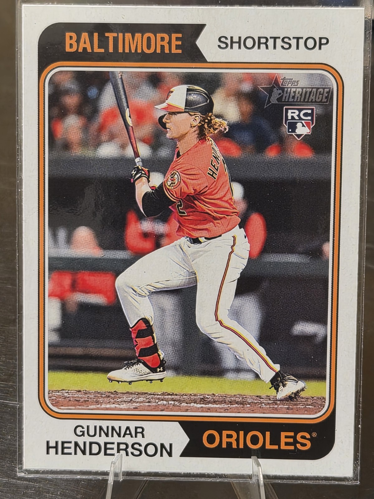 2023 Topps Heritage - Gunnar Henderson #64 (RC)
