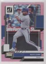 2022 Panini Donruss Holo Pink Nate Lowe #216 02l5