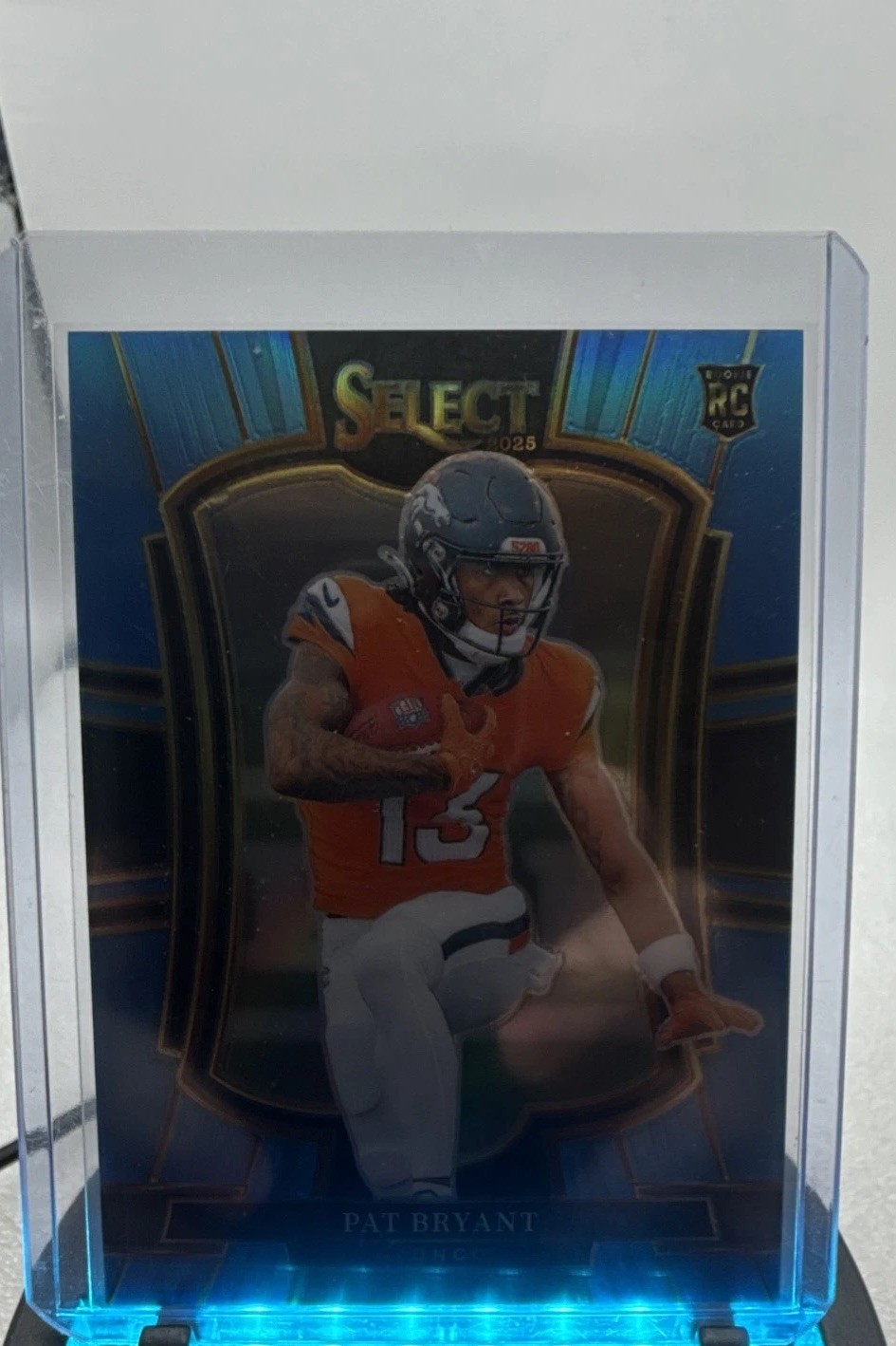 2025 Panini Select - Premier Level Pat Bryant #112 Light Blue Prizm /99 (RC)