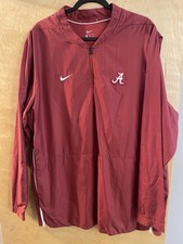 Alabama Crimson Tide Team Issues Quarter Zip 1/4 Zip Crimson Pullover Nike XXL