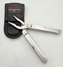 Vtg 1993 Orig. Leatherman PST POCKET SURVIVAL TOOL US Reg. 1325473 W/ Nylon Case