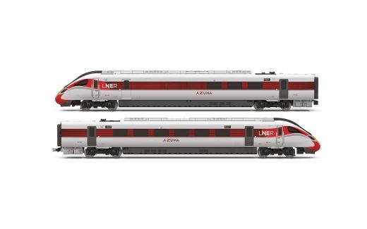 Hornby R30449 RailRoad LNER Class 800 Azuma Train Pack 800201 OO Gauge