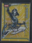 2026 Topps Chrome Marvel Comics DOMINO #030 Gold Refractor /50 DF1