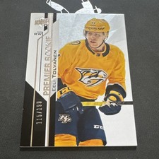 2018-19 Upper Deck Premier - Premier Rookie Eeli Tolvanen #95 /199 (RC)