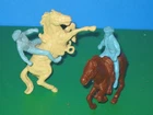 MARX REVOLUTIONARY WAR COLONIAL RIDERS & HORSES