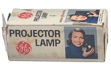GE DEK Projector Lamp 500W 120V Reflector Bulb With Original Box Vintage