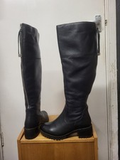 RJR John Rocha Women's Leather Knee High Boots Size 5 Worn Twice Black