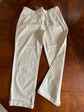 JOULES  ECRU  Chino's - 16 - CREAM  - Brand New with tags - GORGEOUS QUALITY