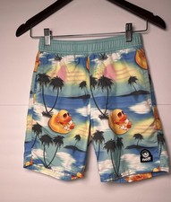 Neff Holiday Duck Hot Tub Men s Swim Trunks Shorts Small