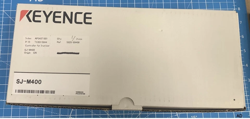 KEYENCE STATIC ELIMINATOR CONTROLLER SJ-M400 - New in Box - Image 2 of 4
