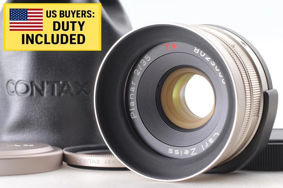 Contax G f/2 Camera Lenses 35mm Focal for sale | eBay