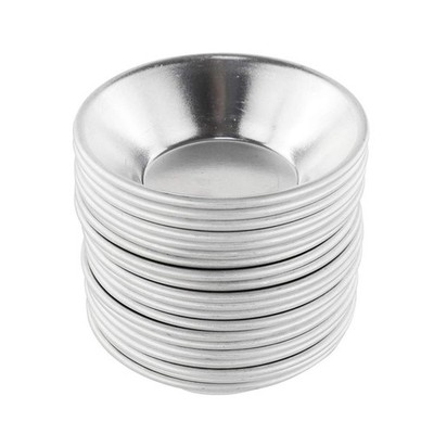 Aluminum Mini Egg Tart Puto Pie Muffin Cupcake Pudding Pan Baking Molds 20 Pcs