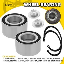 Front Left Right Wheel Bearing For Ford Transit Connect 1.8 TDCi 2002-2013 2PCS