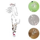 Galloping Horse Mirror Acrylic Wall Sticker Modern Creative Design Wall Decals