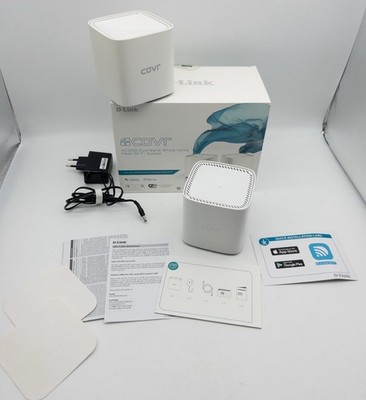 D-Link AC1200 Dualband Whole Home Mesh   Wi-Fi System Netzwerk 2 Power Adapter