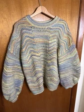 Universal Thread Sweater, Womens Size XXL, Multicolor Grandma Core Cottage Core