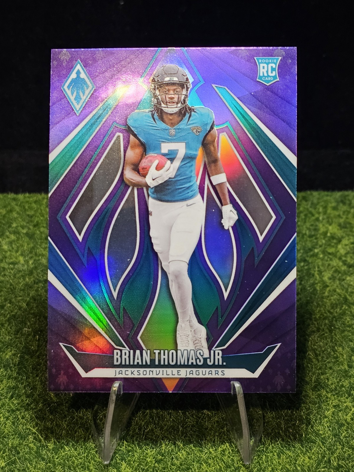2024 Panini Phoenix - Rookies Brian Thomas Jr. #164 Purple Fade (RC)