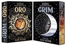 Grim and Oro Dueling Crowns Edition, Hardcover by Aster, Alex, Like New Used,...