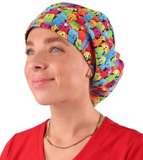 Euro Style Riley Comfort Scrub Cap - Prismatic Pooch Party