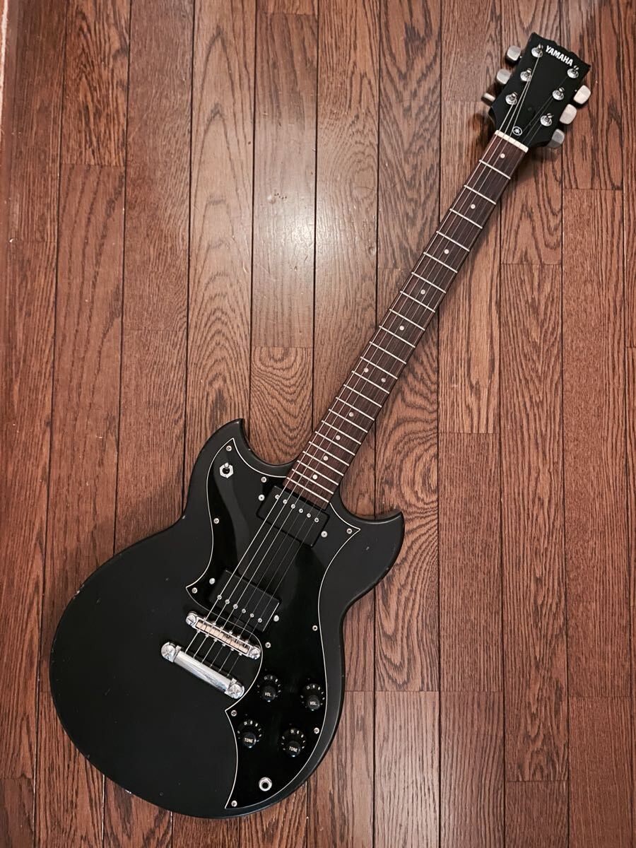Electric Guitar Yamaha SG-50 Black Vintage 1974 S/N 30746 | eBay