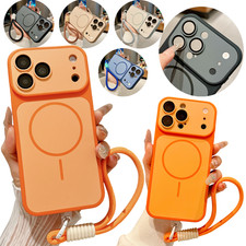 Mag Safe Case Lens Cover For iPhone 16 15 14 13 Pro Max Air Turn To 17 Pro Max