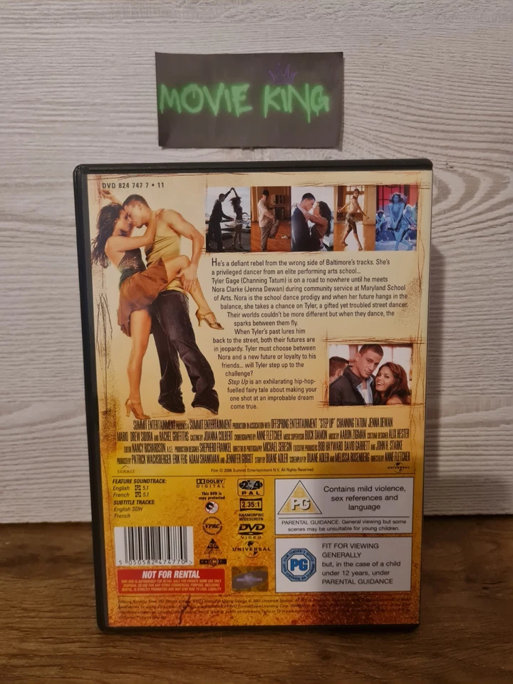 Save The Last Dance 1 & 2 / Honey / Step Up (DVD X6) Dance Bundle [Region2] [UK] - Image 3 of 4