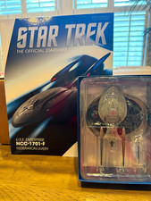 Eaglemoss Star Trek Official Starships U.S.S. Enterprise NCC-1701-F Model w/Mag