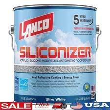 Elastomeric Roof Sealer Waterproof Weather Resistant Easy Application Durable US