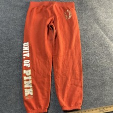 VS Pink University My Favorite Sweats Fleece Sweats Jogger Size Small