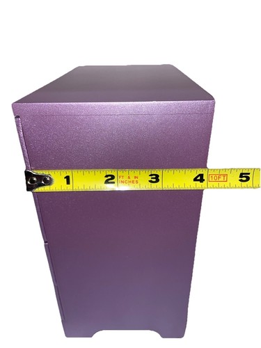 Kohl’s lila Schmuckkästchen Kommode mit 4 Schubladen und Herzzügen - Neu in Box - Bild 12 von 13