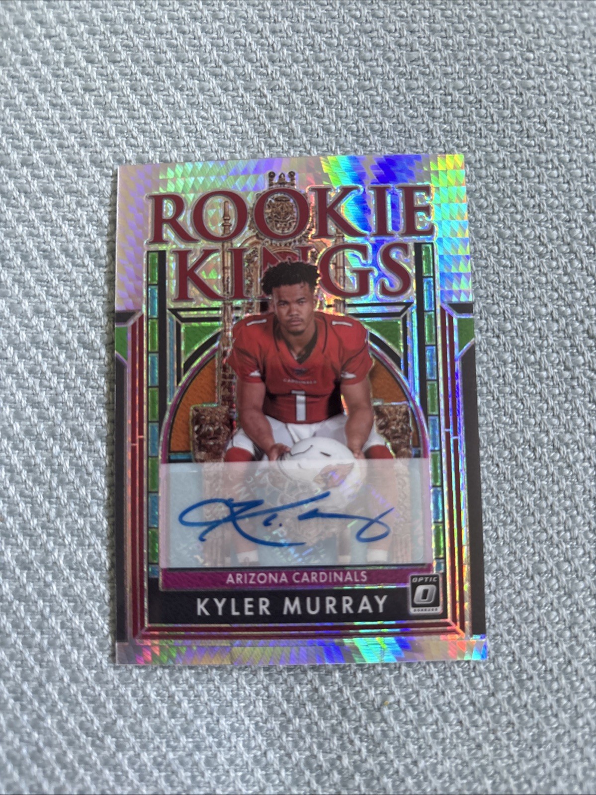 2019 Donruss Optic KYLER MURRAY Rookie Kings Auto /25 #RKA2 Vikings Case Hit RC